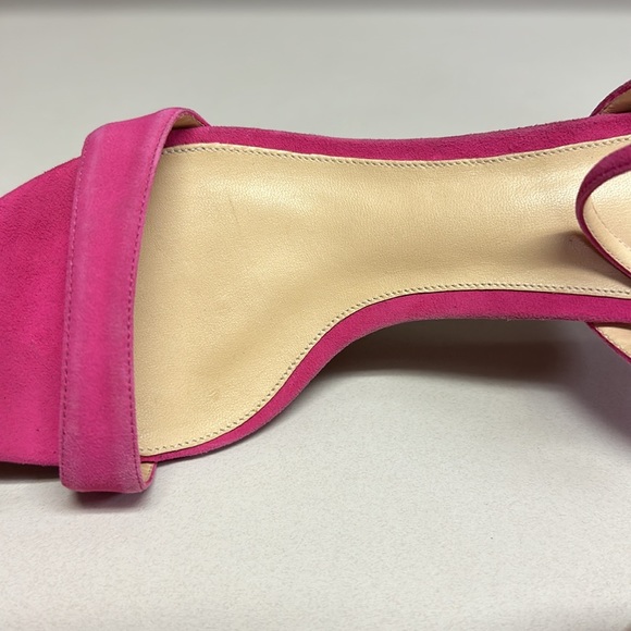 🔥🔥🔥NEW Alexandre Birman Blossom Pink Suede Heels - Picture 13 of 13